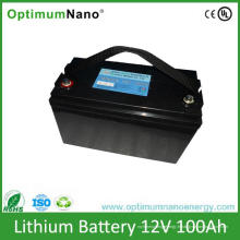 Batteries rechargeables de batterie au lithium de cycle profond de 12V 100ah